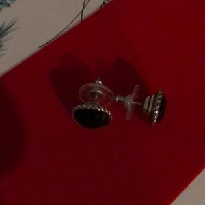 Black earrings